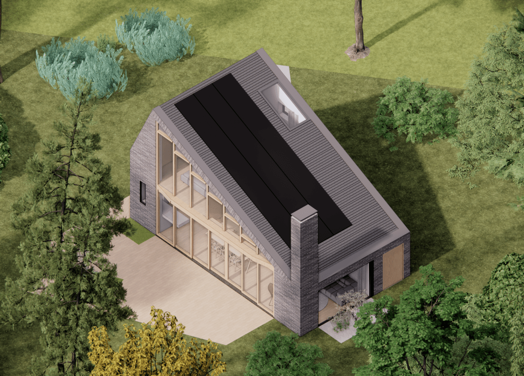 Thom Winters Architect Utrecht vakantie woning Villa Maarn