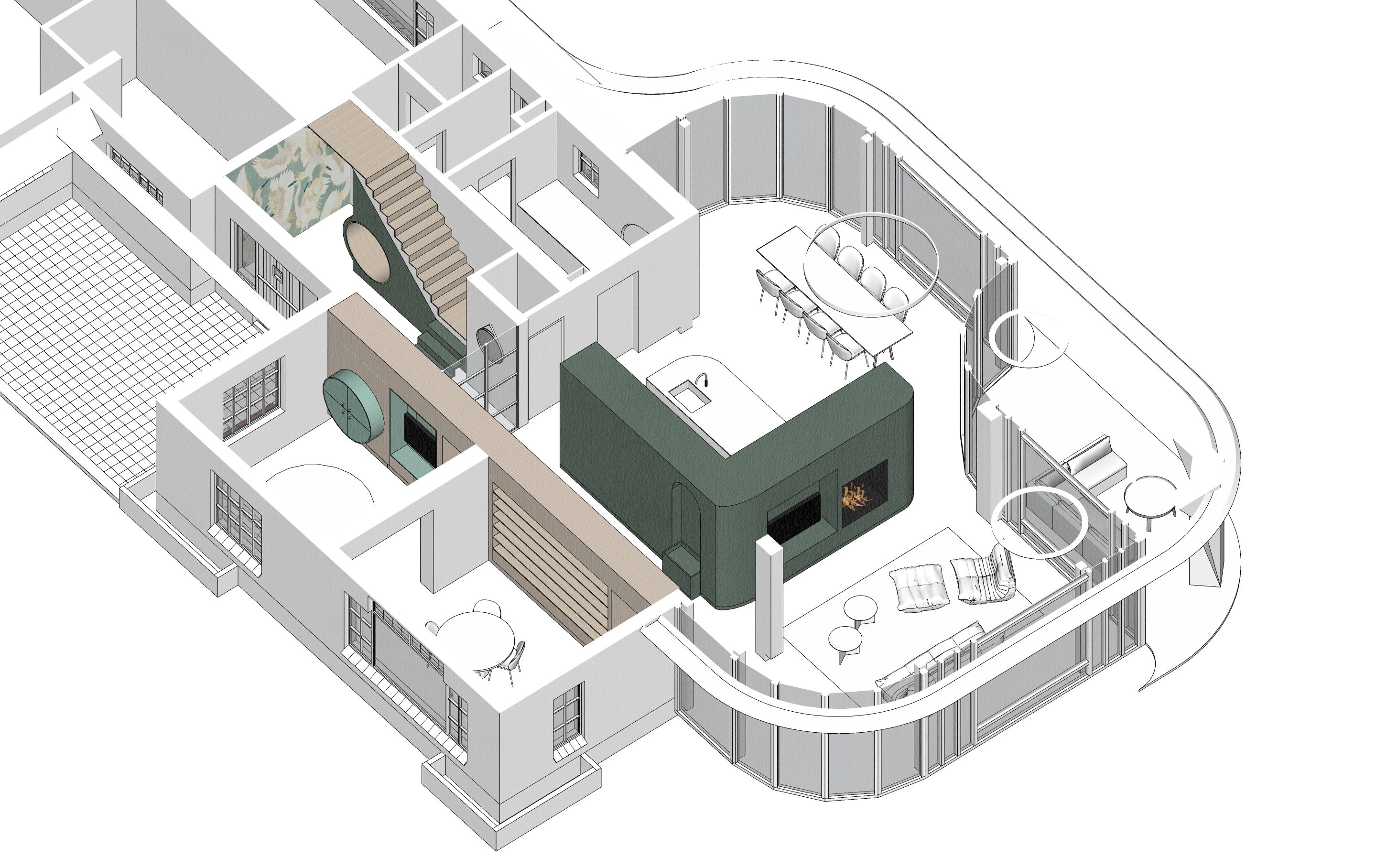 Thom Winters Architect Utrecht Villa renovatie Doorn