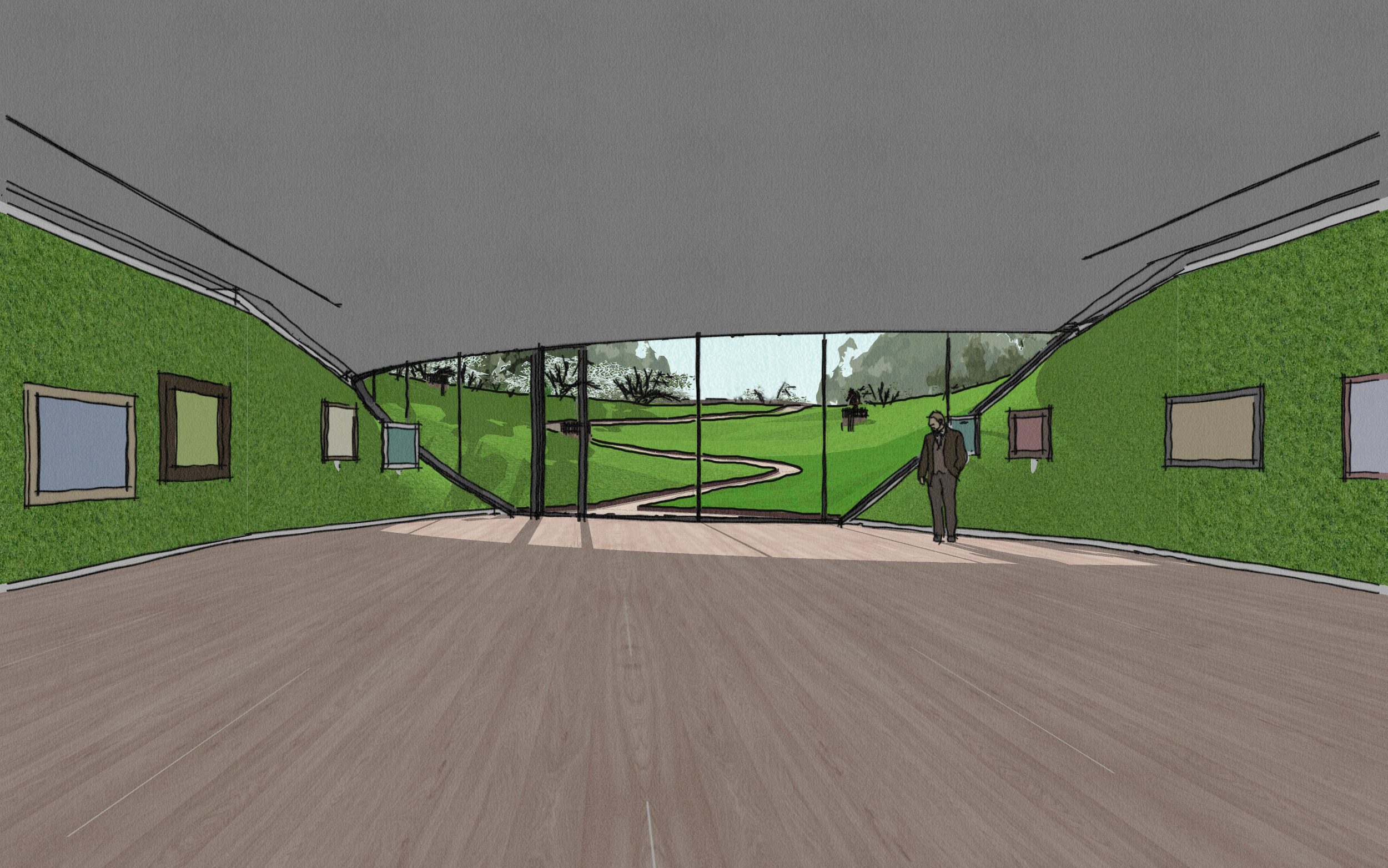 Thom Winters Architect Utrecht Zeist Bilthoven De Bilt Driebergen Amersfoort Maarn Bussum Naarden Schetsplan concept